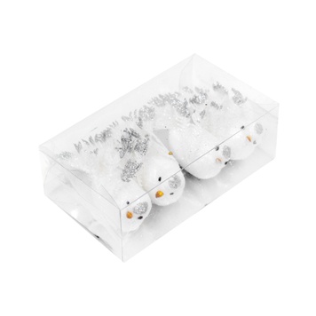 Set de pájaros decorativos 39333, pack de 4