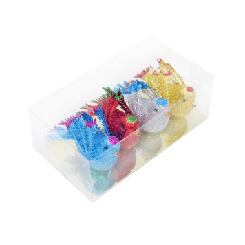 Set de pájaros decorativos 39334, pack de 4