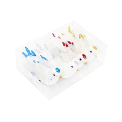 Set de pájaros decorativos 39335, pack de 4