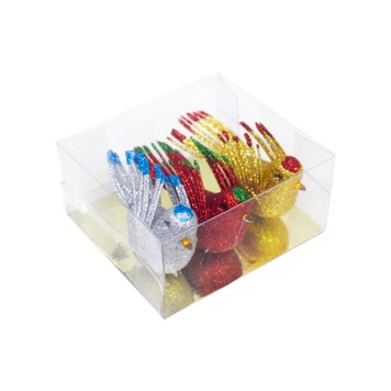 Set de pájaros decorativos 39336, pack de 3