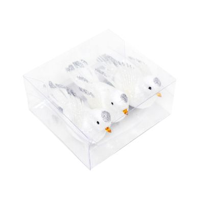 Set de pájaros decorativos 39338, pack de 3