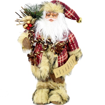 Decorative figurine Santa 30 cm 40384