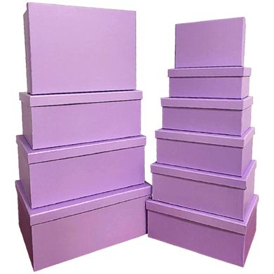 Decorative cardboard gift box 11101537, packing 10 pcs.