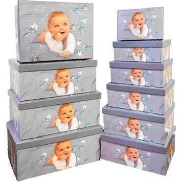 Decorative cardboard gift box 11101845, packing 10 pcs.