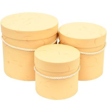Caja de cart&oacute;n decorativa para regalos 25038371, juego de 3 pzs.