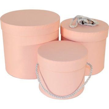 Caja de cart&oacute;n decorativa para regalos 25038956, juego de 3 uds.
