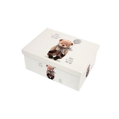 Decorative cardboard gift box 11102254, set 10pcs.