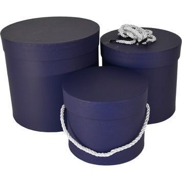 Caja de cart&oacute;n decorativa para regalos 25038994, juego de 3 uds.