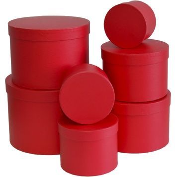 Caja de cart&oacute;n decorativa para regalos 25070263, juego de 7 uds.